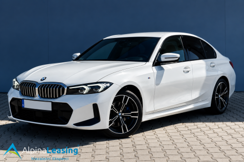 Białe BMW 3 G20 M Sport