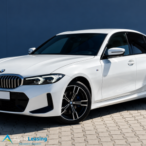 Białe BMW 3 G20 M Sport